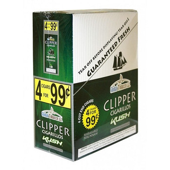 Clipper Cigarillos Kush 15 Pouches of 4