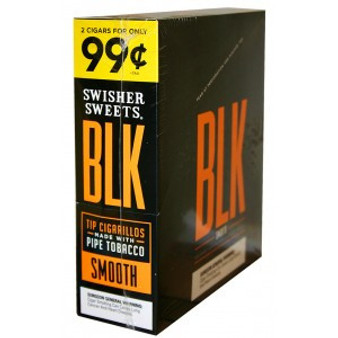 Swisher Sweets BLK Cigars Smooth Foil 30 Packs of 2