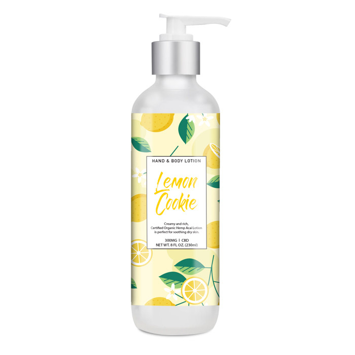 Lemon Cookie 300MG CBD Lotion