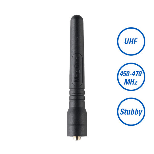 Mag One UHF Stubby Antenna, 450-470 MHz