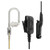 2-WIRE SURVEILLANCE KIT WITH LOUD AUDIO TRANSLUCENT TUBE