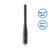 ANTENNA, MOTOTRBO, 800/900 SHORT WHIP ANTENNA (896-941MHZ)