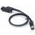 CT-129 Keyloader interface cable for KVL-3000+. Use with either CT-127 (for portables) or CT-128 (for mobiles) for programming encryption keys into radio.