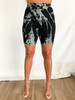 Signature Hand Stained Bike Shorts (WMNS) - Black
