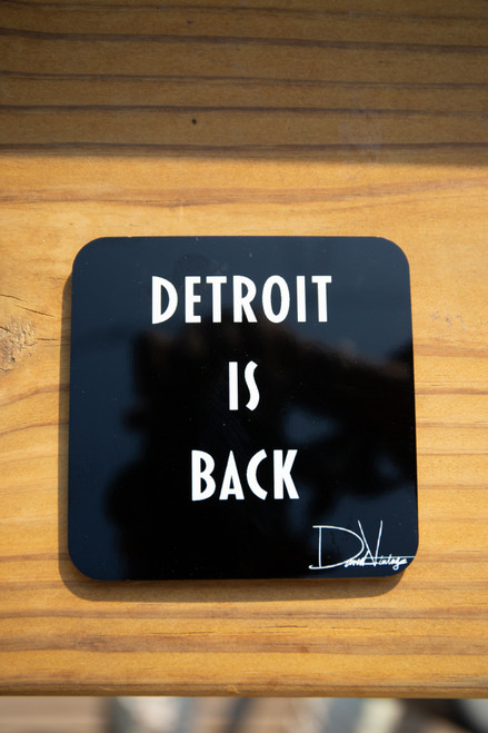 Detroit Is Back Coaster