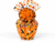 12 Inch Orange Jack O Lantern Halloween Pumpkin Gift Basket