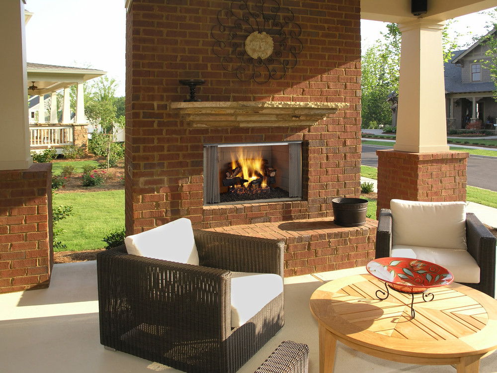 Heatilator Villawood 42" Outdoor Wood Fireplace