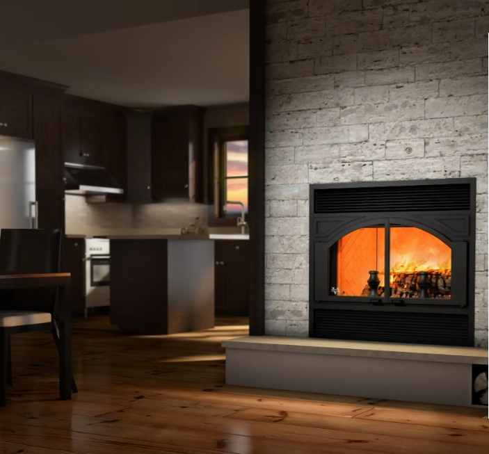 Ventis HE350 ZC Wood Fireplace with Blower