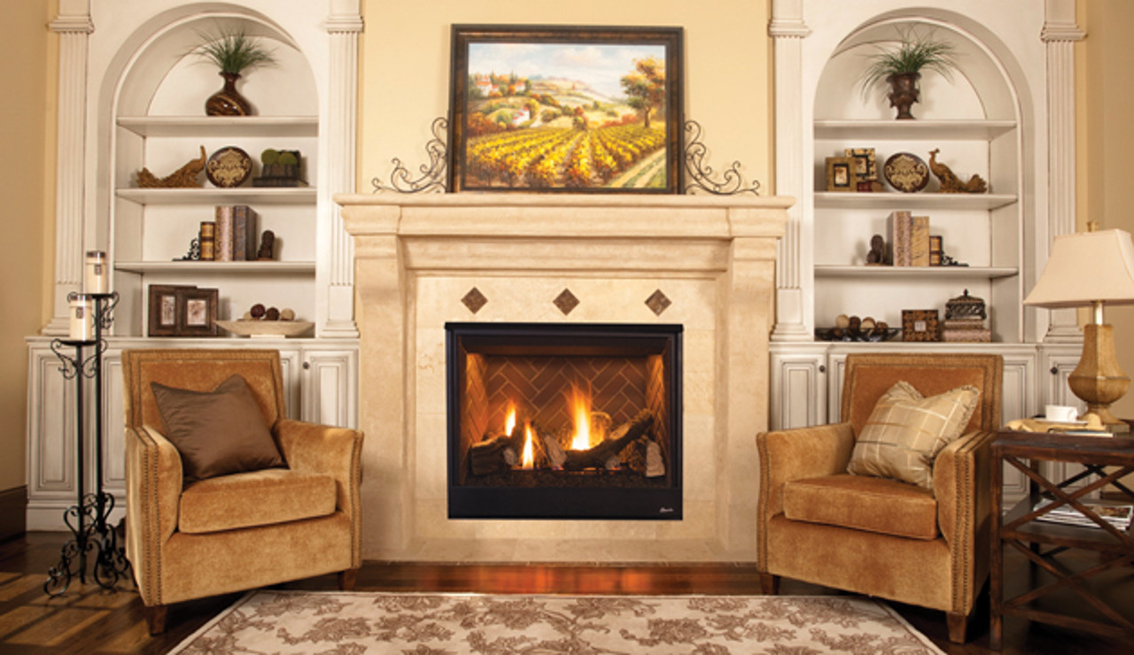 SUPERIOR 35 Traditional Direct Vent Gas Fireplace