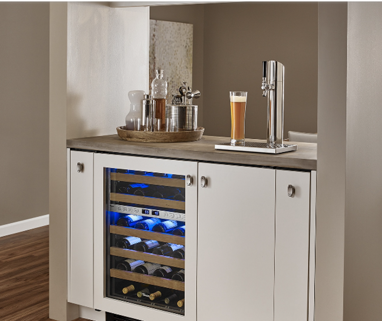 True Residential 24 Dual Zone Undercounter Wine Cabinet