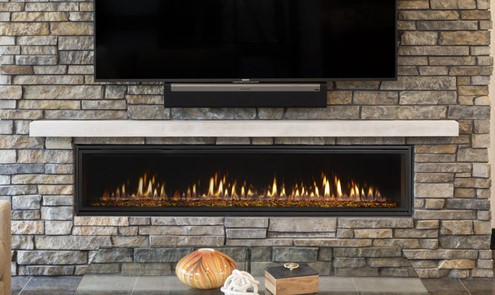 Heat & Glo Mezzo 48" Direct Vent Gas Fireplace