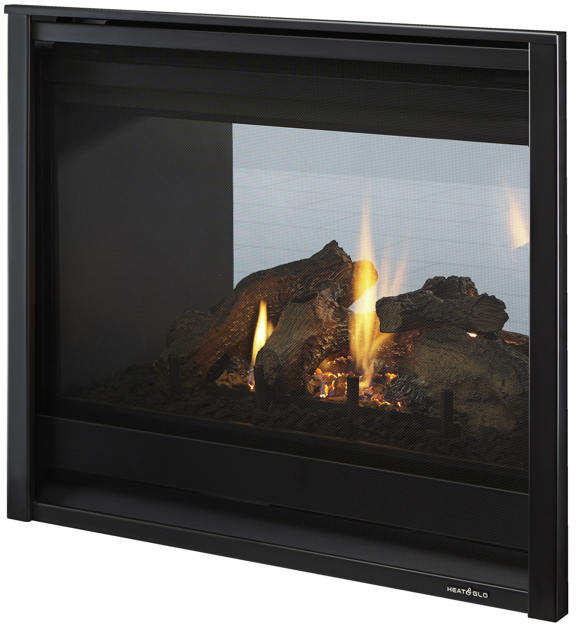 Heirloom 36 Direct Vent Gas Fireplace with Herringbone refractory (NG) -  Black Swan Home