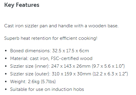 Ooni Sizzler Cast Iron Grill Pan