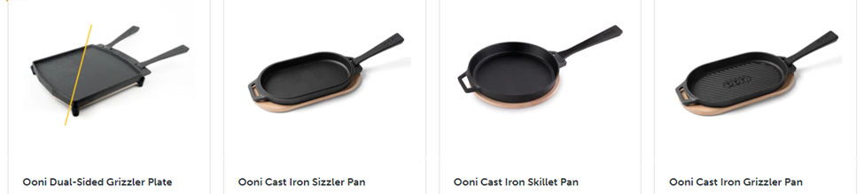 Ooni Cast Iron Sizzler Pan