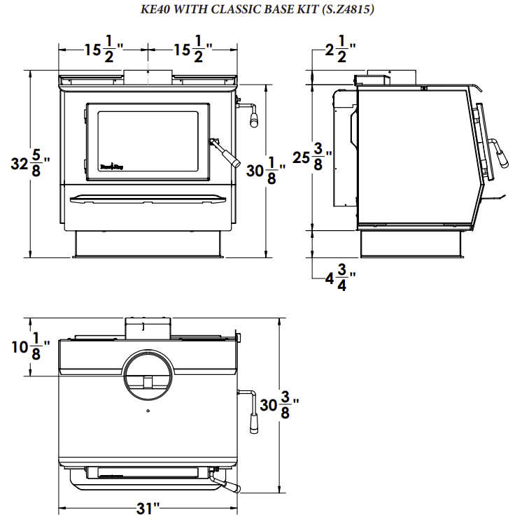 Blaze King King 40 Wood Stove