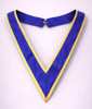 Royal Blue Collaret with Gold Trim