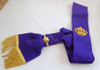 Red Cross of Constantine Sash with Crown