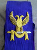 Red Cross of Constantine Grand Sovereign Sash with Crown and Eagle