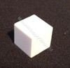 White Stone Cube   (Genuine Stone)
