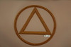 Royal Arch Grand Chapter Officer Aprons with Circle  No Fringe    APR-RA-GC-C