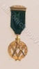 AMD Breast Jewel  Emerald Green Ribbon  Appointed Grand Officer