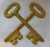 Grand Lodge  Officer Aprons   style F    Very    Best Quality, Hand Embroidered on Real Leather, Thick Gold Bullion Fringe 