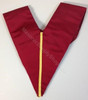Royal Arch Collar   Dark Crimson Red
