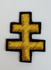  Knight Templars   Jacket  Gold  Patriarchal Cross    PAIR