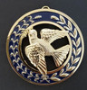  Grand Deacons  Collar Jewel  Dove on Blue Back Ground