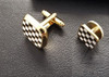 Masonic Pavement Cufflink & 5 Shirt Stud 