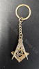 Masonic Key Ring   Square & Compasses
