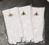  Masonic Dress Gloves with Gold and Blue Square & Compass 10 Pack  Lodge Special