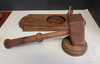  Presentation Gavel set  With Thor (Mallet)  Style  Gavel   Walnut 