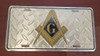 Masonic License Plates Covers 