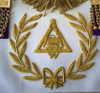  Royal Arch Grand Chapter Officer Aprons with Wreath    No Fringe