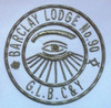  M.M   Apron with  Custom Lodge Badge