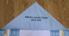 Silver PM Apron  with  Fringe &  Blue Lodge Badge, Real Leather