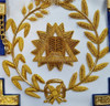  Past   Grand  Officers Aprons  with  Gold Wreath   Real Leather