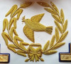  Past   Grand  Officers Aprons  with  Gold Wreath   Real Leather