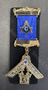  Past Master Breast Jewel Standard  Royal Blue with Sq & C