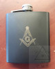 Masonic hip flask