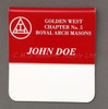 Royal Arch Name badge