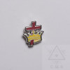 Knight Templar Crown & Cross Lapel Pin
