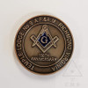 Custom Masonic Coin    samples         Call for Pricing  