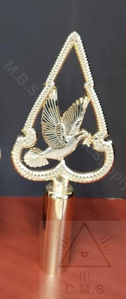 Blue Lodge Master Mason Freemason Masonic GOLD Trowel