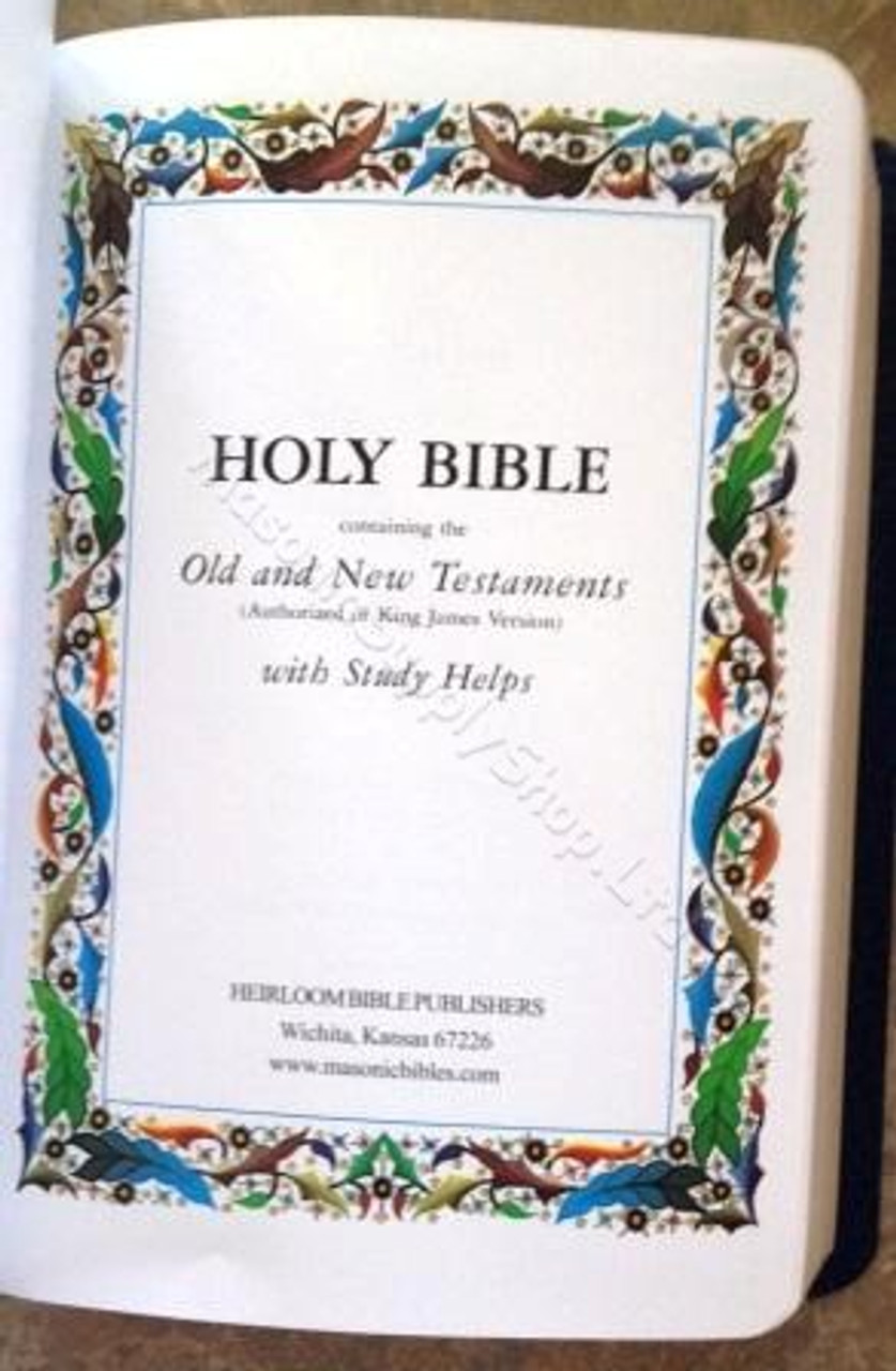 フリーメイソン Holy Bible Masonic Edition 聖書 フリーメイソン Holy Bible Masonic Edition 聖書 洋書