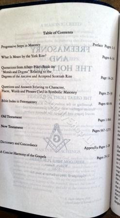Masonic Master Mason Bible