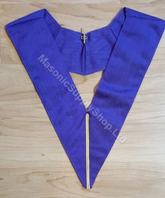  Royal Arch Officer Collar   Royal Blue