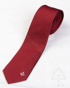 Red Masonic Tie