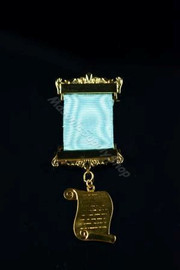 Historian/ Orator Breast Jewel on Ribbon